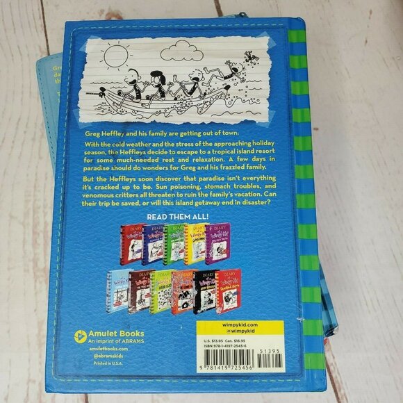 3 Diary Of A Wimpy Kid Books The Getaway Cabin Fever & Double Down By J. Kinney - Picture 8 of 12